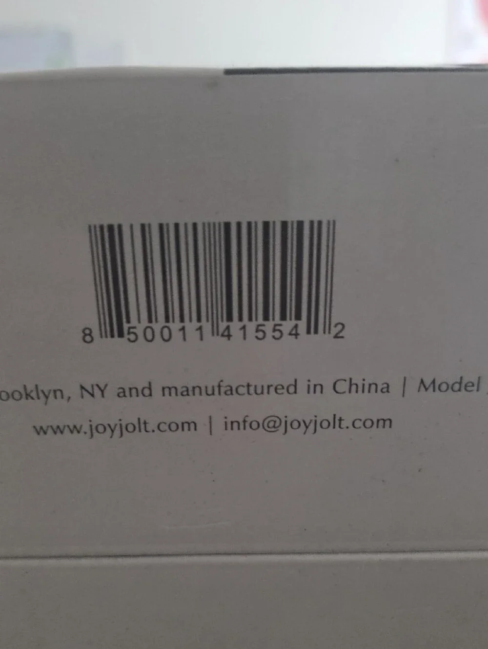 Jolt product box